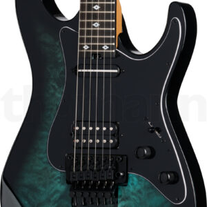 גיטרה חשמלית Kramer Guitars Volante Quilt HSFR Aqua Burst