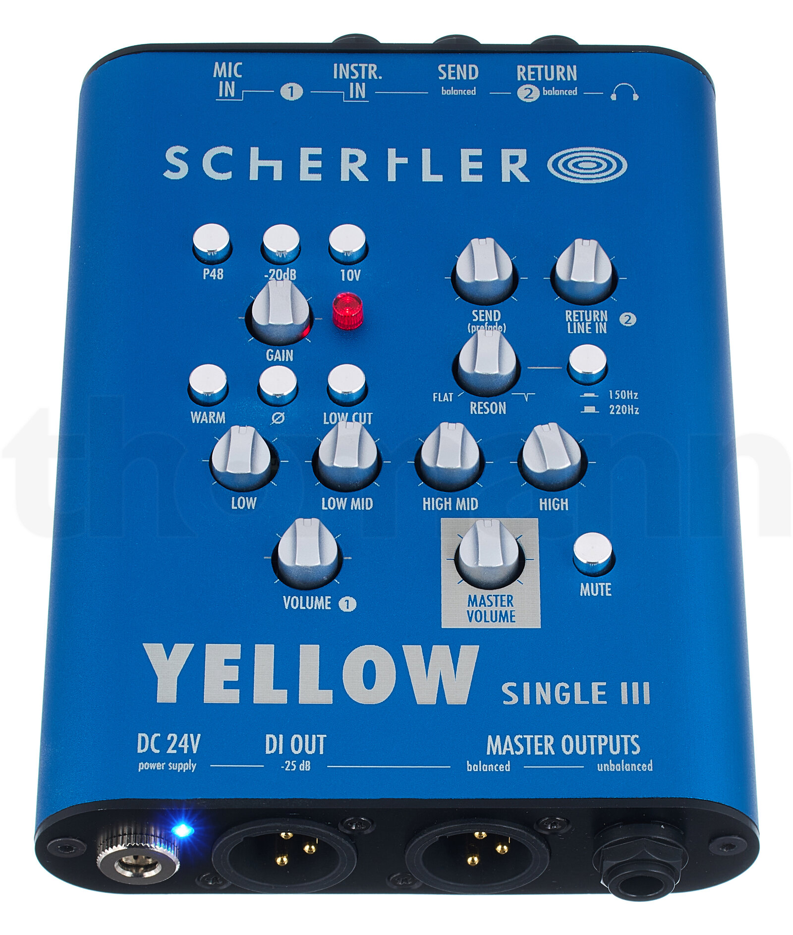 מגבר Schertler Yellow Single Pre-Amplifier 2 20143780.jpg
