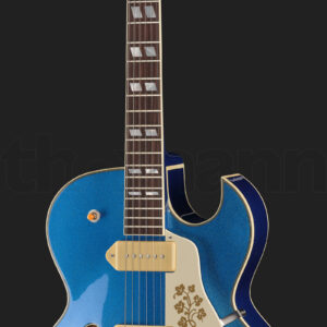 גיטרה חשמלית Stanford CR Fatboy Pelham Blue 95