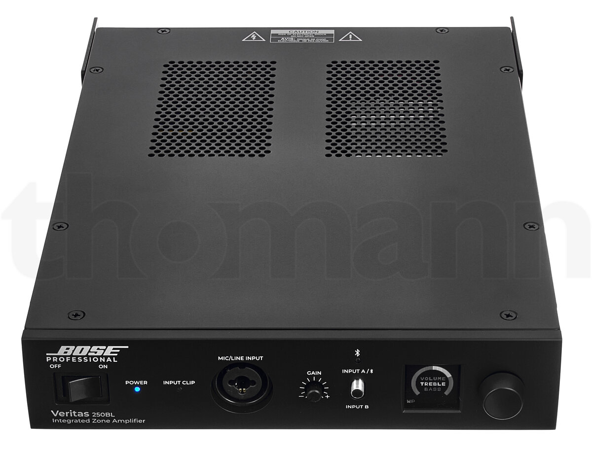 מגבר התקנה Bose Professional Veritas 250BL – 2×50W עם Bluetooth 2 Bose Professional Veritas 250BL – תמונת מוצר 2