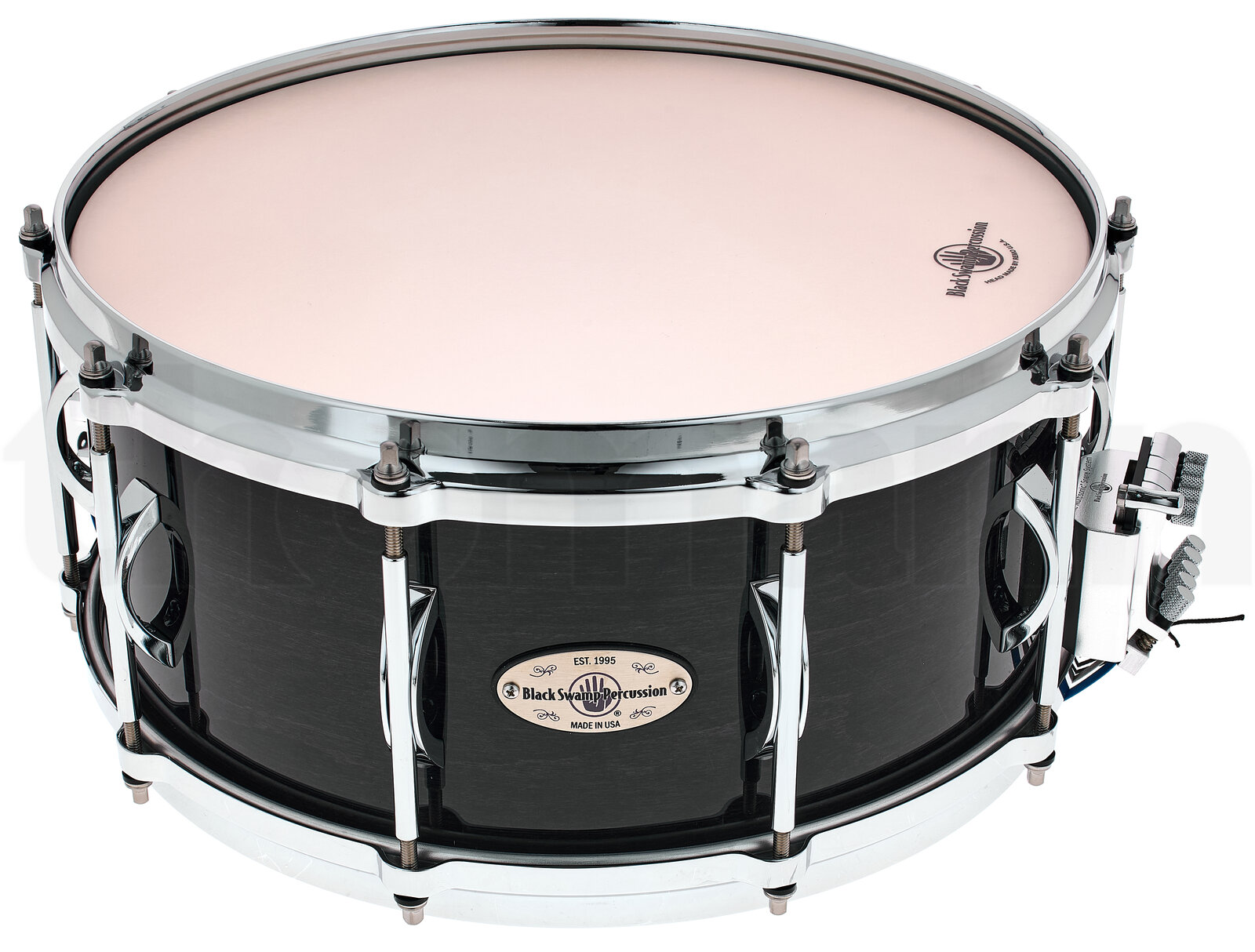תוף Black Swamp Percussion Multisonic Snare MS6514MD-CB 2 תוף Black Swamp Percussion Multisonic Snare MS6514MD-CB – תמונה 2