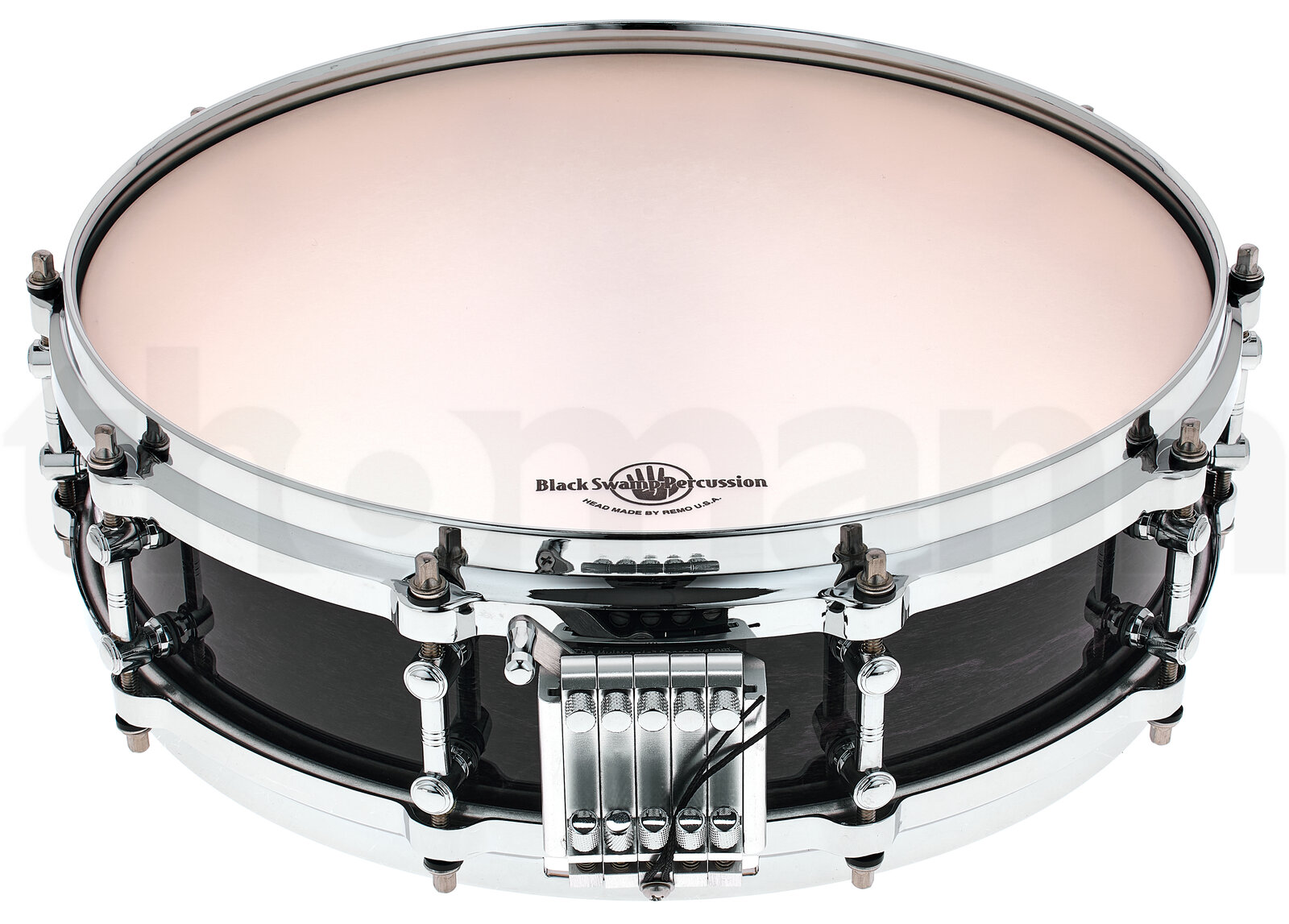 תוף Black Swamp Percussion Multisonic Snare MS414MD-CB 3 תוף Black Swamp Percussion Multisonic Snare MS414MD-CB – תמונה 3