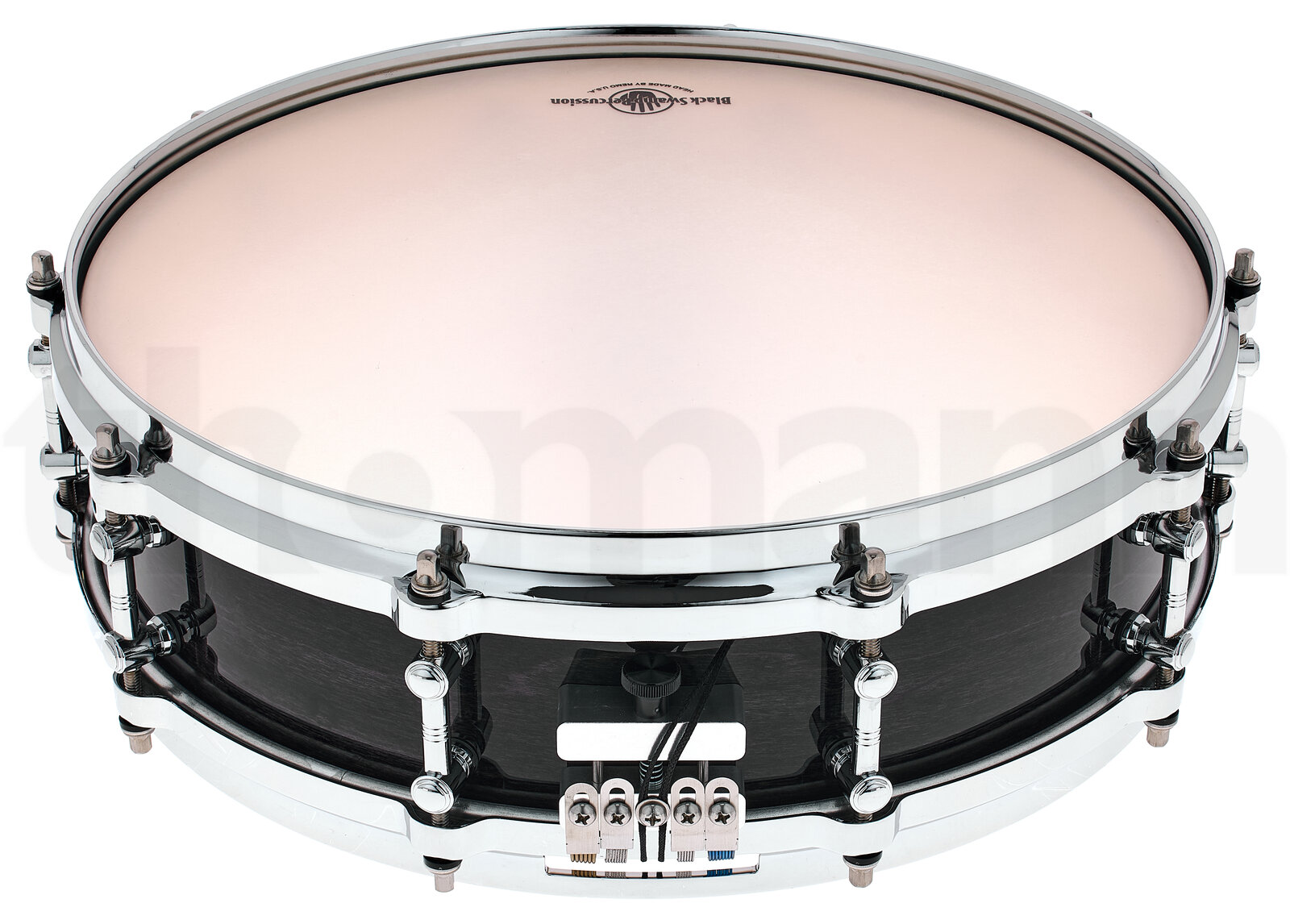 תוף Black Swamp Percussion Multisonic Snare MS414MD-CB 4 תוף Black Swamp Percussion Multisonic Snare MS414MD-CB – תמונה 4