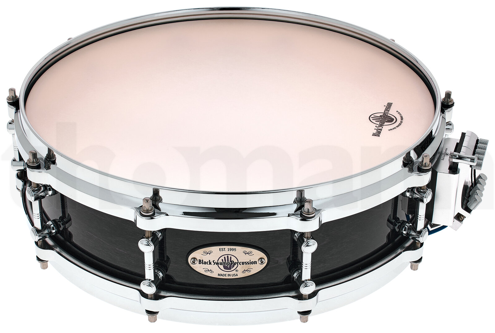 תוף Black Swamp Percussion Multisonic Snare MS414MD-CB 2 תוף Black Swamp Percussion Multisonic Snare MS414MD-CB – תמונה 2