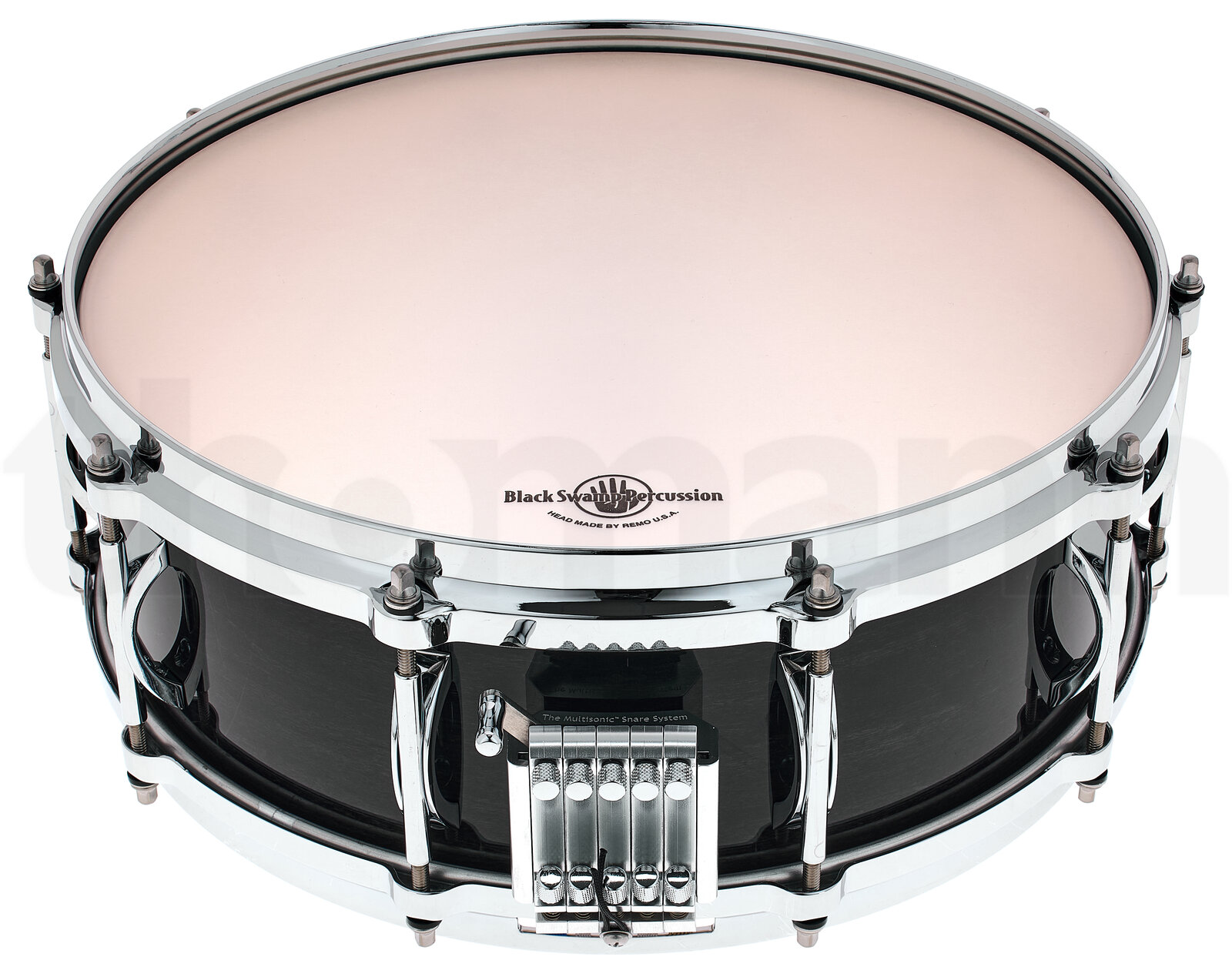 תוף Black Swamp Percussion Multisonic Snare MS514MD-CB 3 תוף Black Swamp Percussion Multisonic Snare MS514MD-CB – תמונה 3