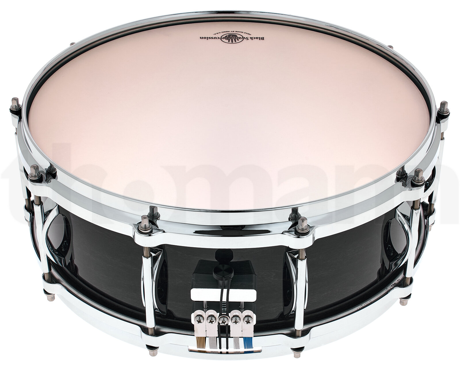 תוף Black Swamp Percussion Multisonic Snare MS514MD-CB 4 תוף Black Swamp Percussion Multisonic Snare MS514MD-CB – תמונה 4