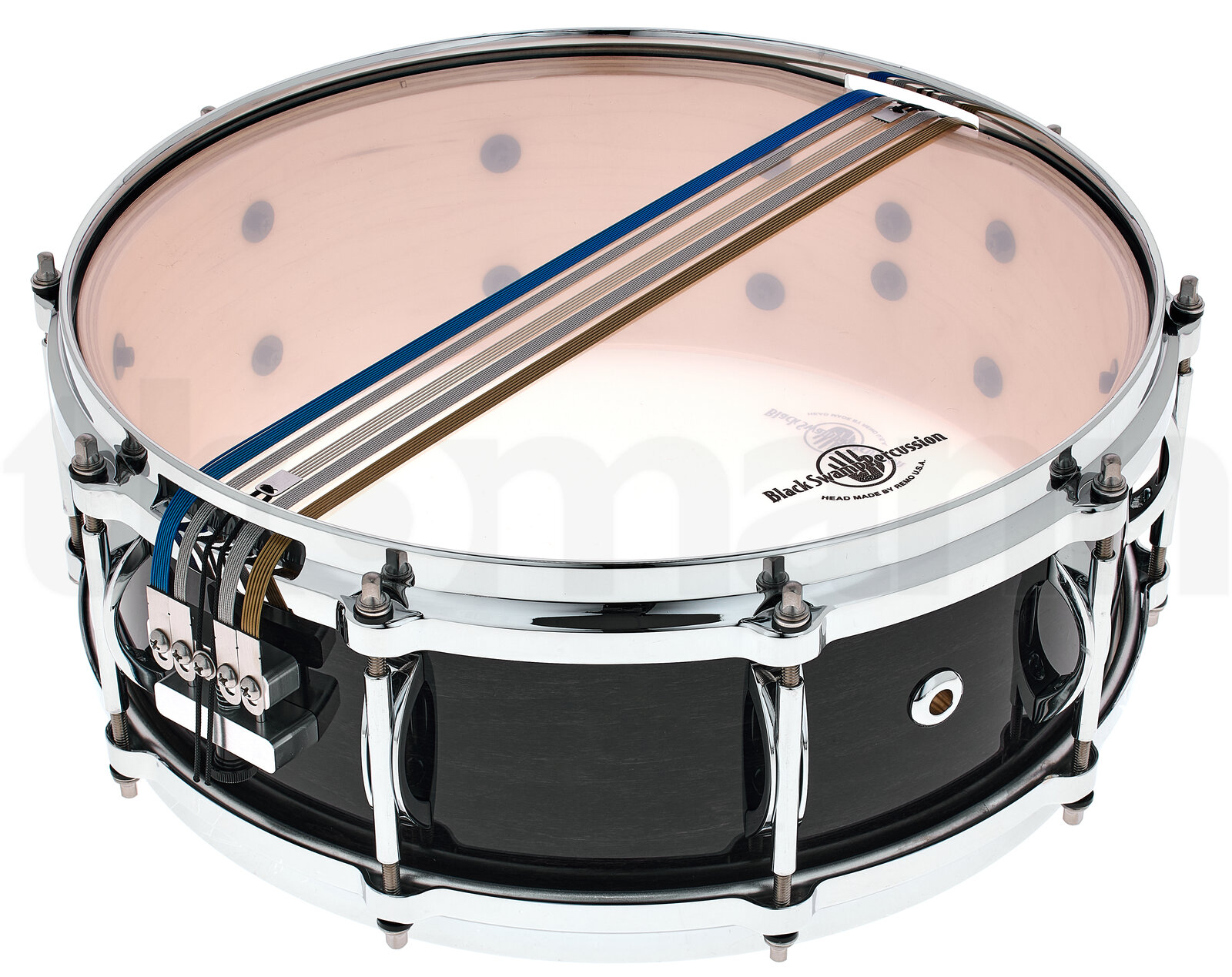 תוף Black Swamp Percussion Multisonic Snare MS514MD-CB 6 תוף Black Swamp Percussion Multisonic Snare MS514MD-CB – תמונה 6