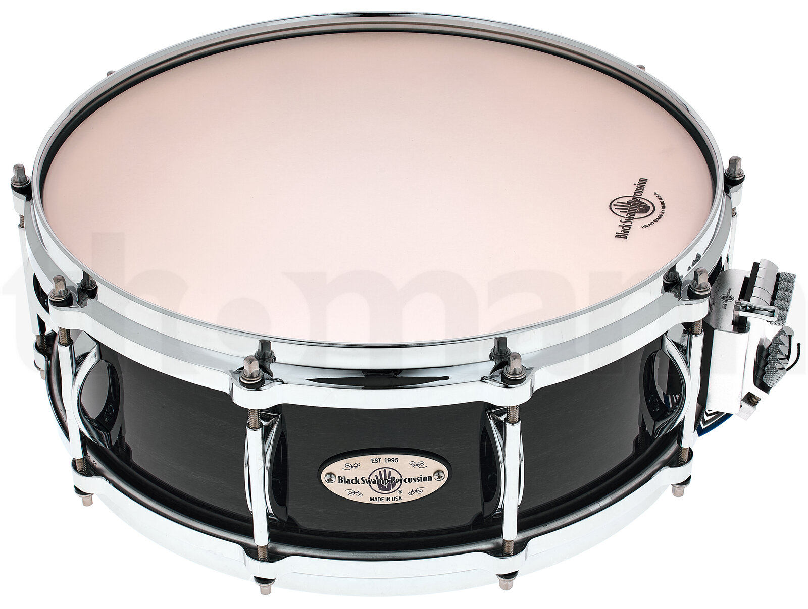 תוף Black Swamp Percussion Multisonic Snare MS514MD-CB 2 תוף Black Swamp Percussion Multisonic Snare MS514MD-CB – תמונה 2