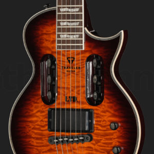 גיטרת נסיעות Traveler Guitar LTD EC-1 DLX Brown Sunburst