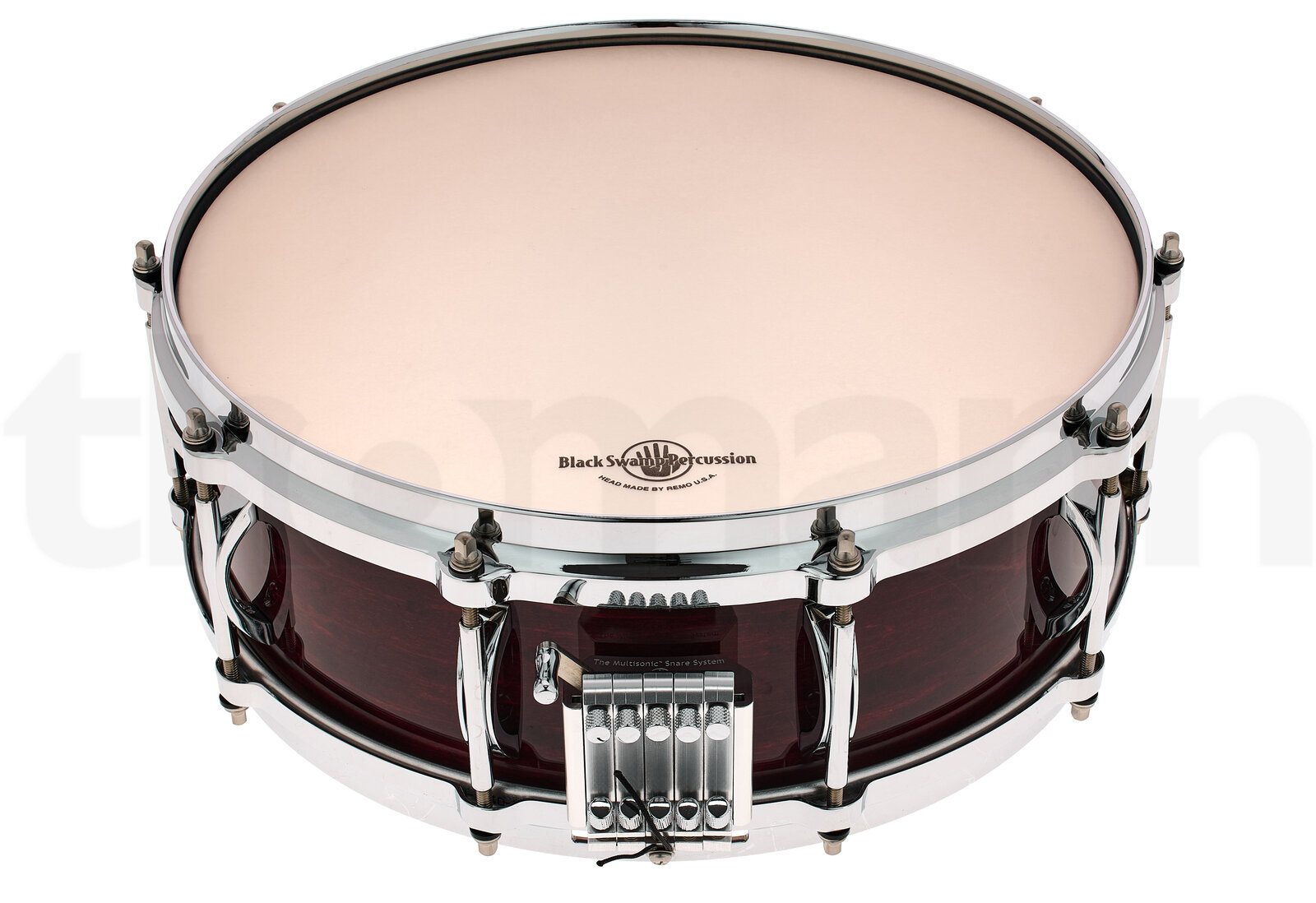 תוף Black Swamp Percussion Multisonic Snare MS514MD-CR 5 תוף Black Swamp Percussion Multisonic Snare MS514MD-CR – תמונה 5
