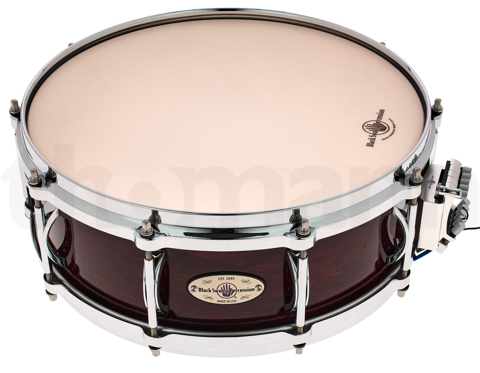 תוף Black Swamp Percussion Multisonic Snare MS514MD-CR 2 תוף Black Swamp Percussion Multisonic Snare MS514MD-CR – תמונה 2