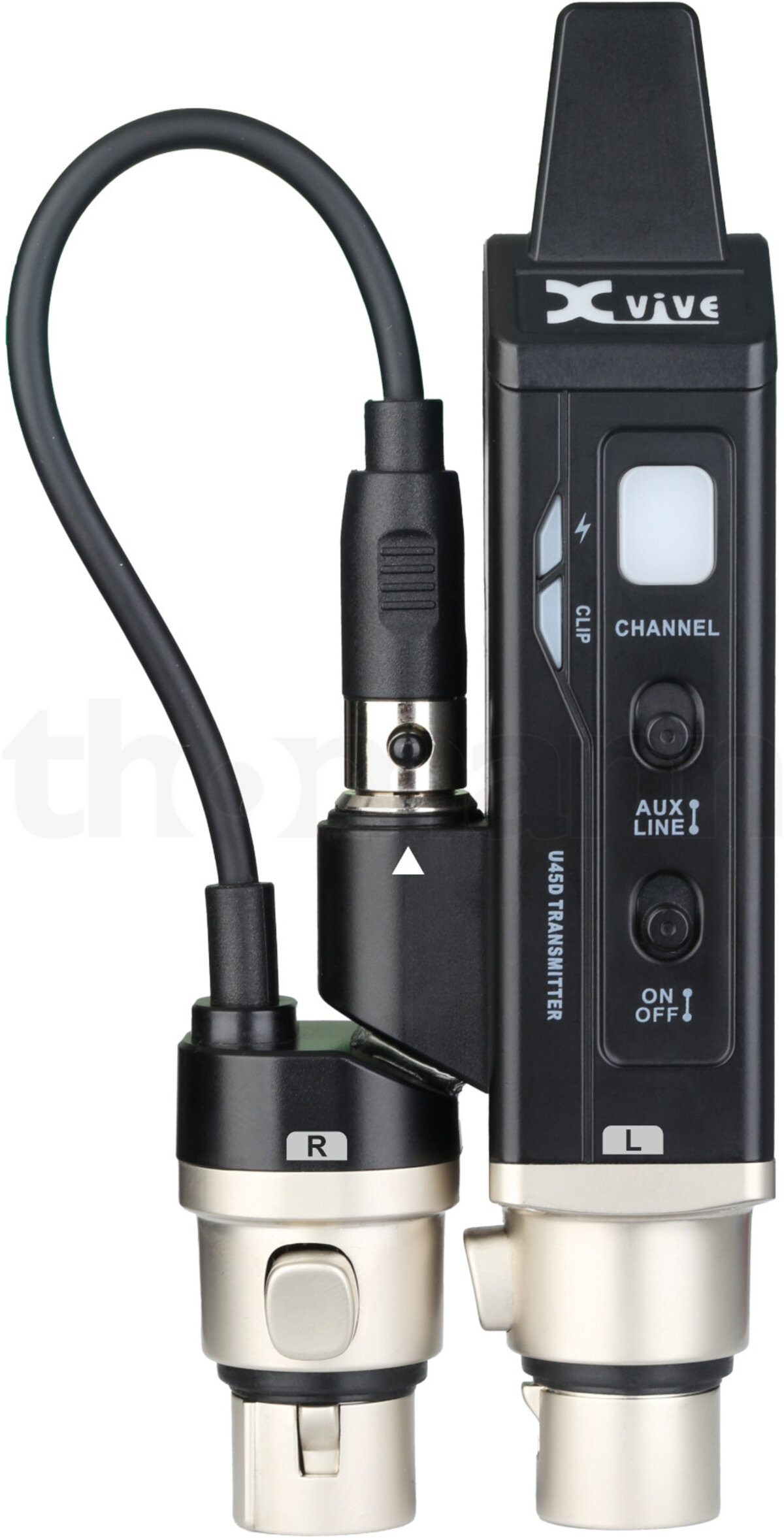 מערכת In-Ear אלחוטית סטריאו XVive U45D – שני מקלטים בתדר 5.8GHz 9 XVive U45D – תמונת מוצר 9