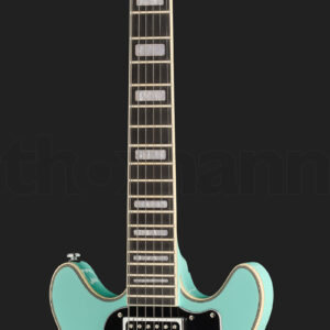 גיטרה חשמלית Hagstrom Megin Aged Sky Blue