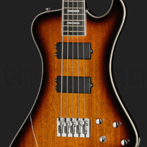 גיטרת בס Hagstrom Nekromant 5 Tobacco Sunburst