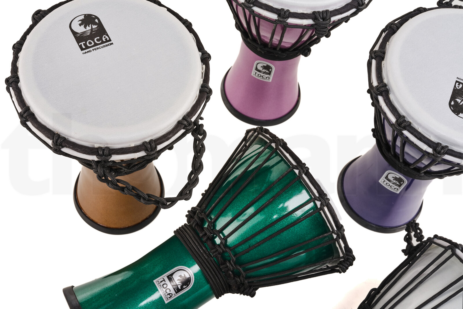 כלי הקשה Toca 7" Colorsound Djembe Set 6 20949171.jpg