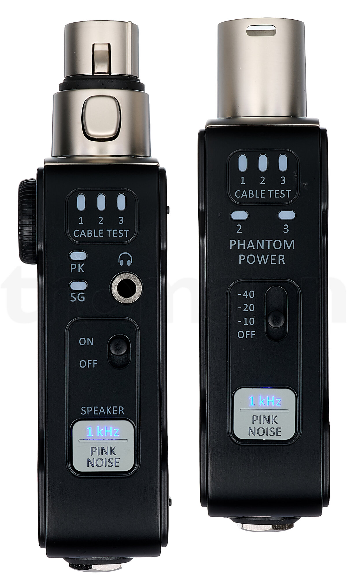 טסטר אודיו נייד XVive AT-3 – מחולל אות, בודק XLR ו-Phantom 5 XVive AT-3 Portable Audio Tester – תמונת מוצר 5