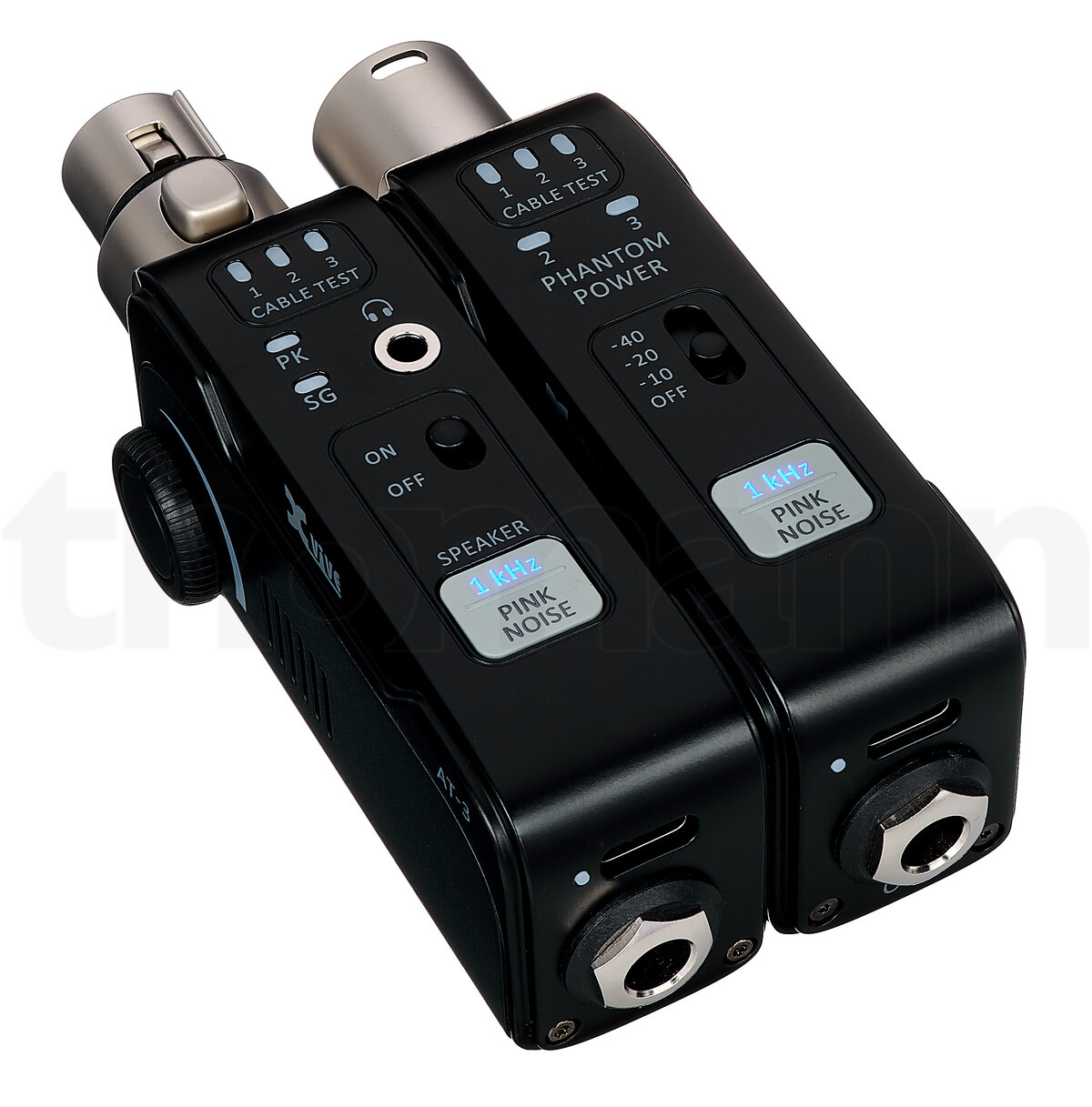 טסטר אודיו נייד XVive AT-3 – מחולל אות, בודק XLR ו-Phantom 3 XVive AT-3 Portable Audio Tester – תמונת מוצר 3