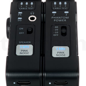 טסטר אודיו נייד XVive AT-3 – מחולל אות, בודק XLR ו-Phantom