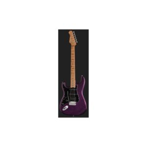 גיטרה חשמלית שמאלית Harley Benton ST-Modern Plus HSS – 22 פרטים, סגול נצנץ