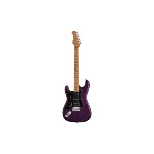 גיטרה חשמלית שמאלית Harley Benton ST-Modern Plus HSS – 22 פרטים, סגול נצנץ