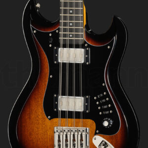 גיטרת בס Hagstrom H8-II Tobacco Sunburst