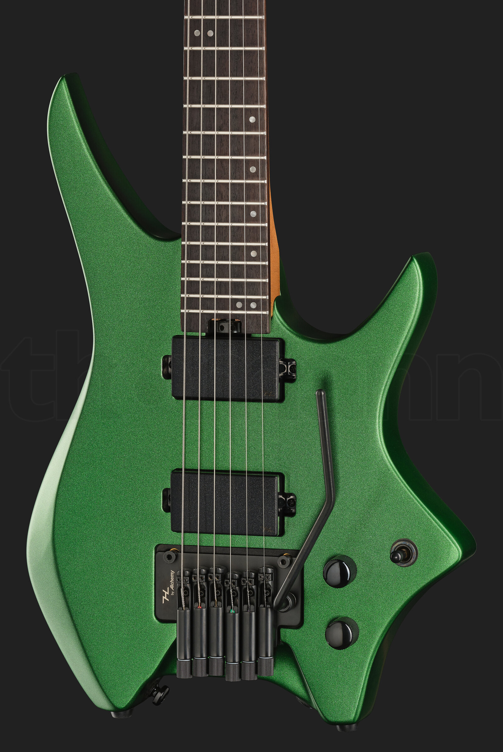 גיטרה חשמלית Hils Next HN5 Met. Emerald Green 2 גיטרה חשמלית Hils Next HN5 Met. Emerald Green – תמונה 2