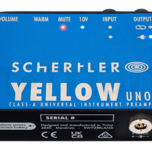 מגבר Schertler Yellow Uno Pre-Amplifier