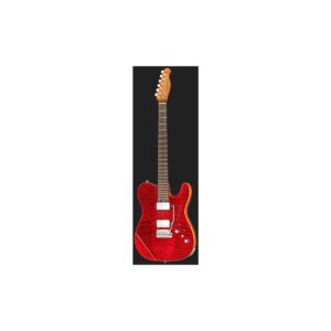 גיטרה חשמלית Harley Benton Fusion-T II HH – טרמולו Babicz, פנל קווילט
