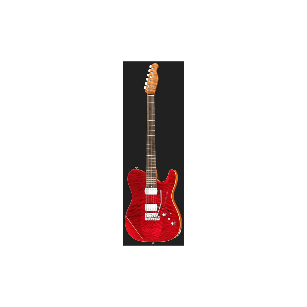 גיטרה חשמלית Harley Benton Fusion-T II HH – טרמולו Babicz, פנל קווילט 2 גיטרה חשמלית Harley Benton Fusion-T II HH – טרמולו Babicz, פנל קווילט 2