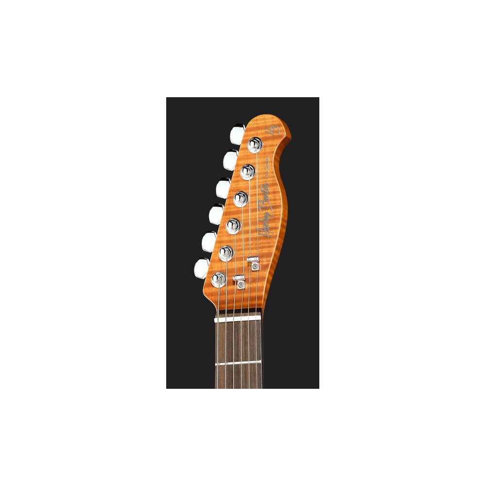 גיטרה חשמלית Harley Benton Fusion-T II HH – טרמולו Babicz, פנל קווילט 6 גיטרה חשמלית Harley Benton Fusion-T II HH – טרמולו Babicz, פנל קווילט 6