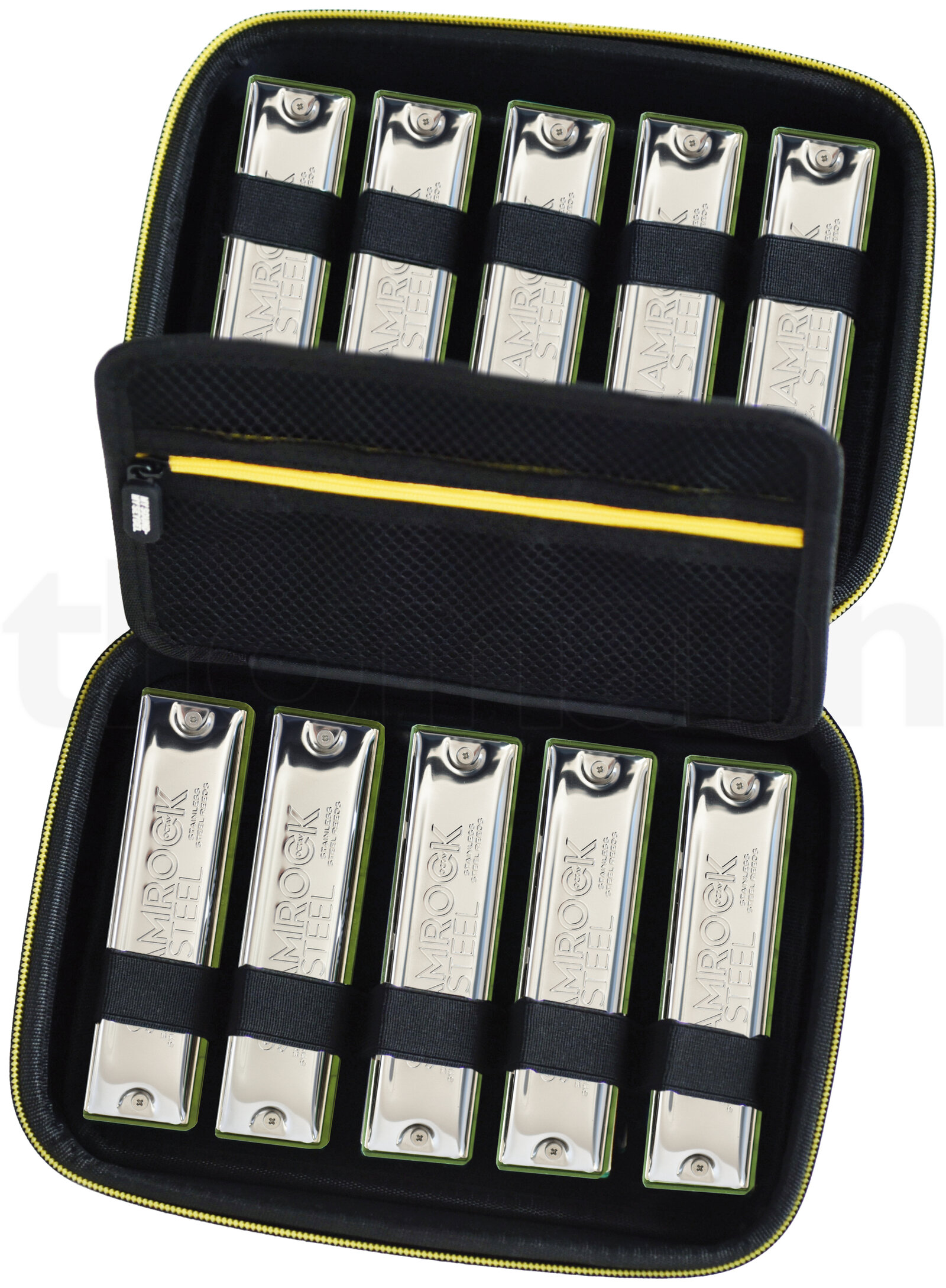 מפוחית C.A. Seydel Söhne Shamrock Steel Set of 10 1 21294914.jpg