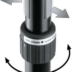 מתאם Ring Lock לסטנד רמקול K&M 21441 — שחור