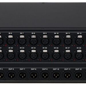 קופסת במה Midas DL32 – 32 כניסות, 16 יציאות, AES50 ופריאמפים Midas PRO