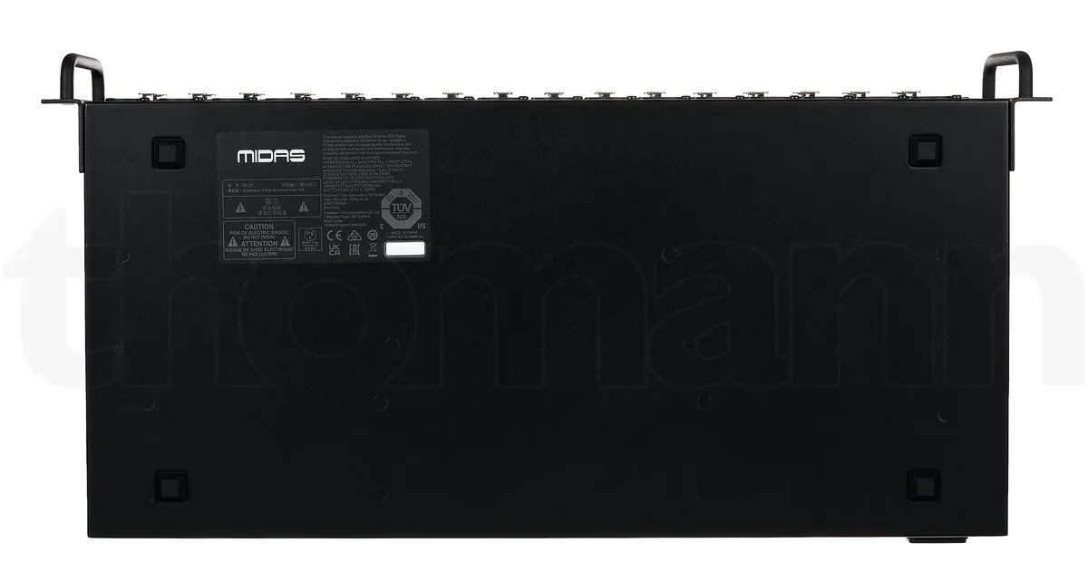 קופסת במה Midas DL32 – 32 כניסות, 16 יציאות, AES50 ופריאמפים Midas PRO 8 Midas DL32 – תמונת מוצר 8