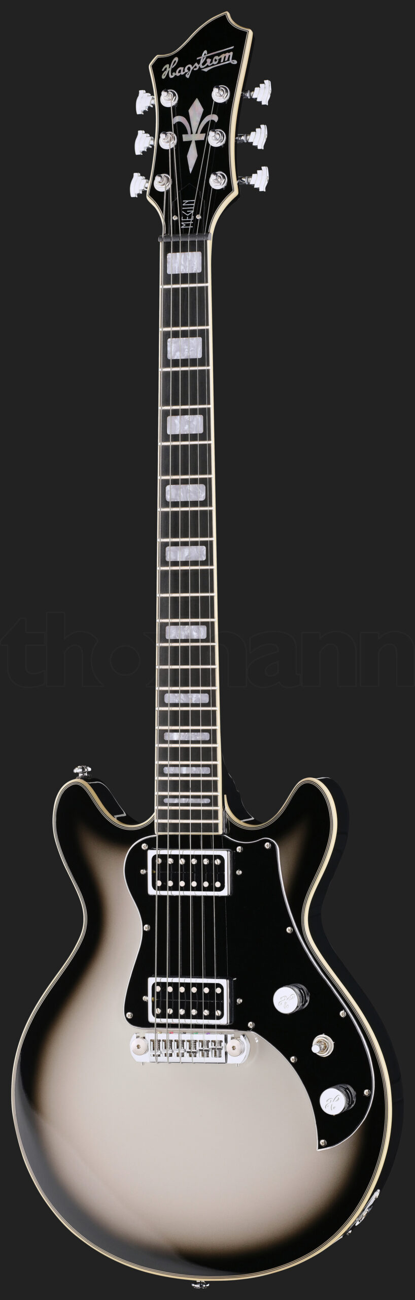 גיטרה חשמלית Hagstrom Megin Grey Burst 1 21486590.jpg