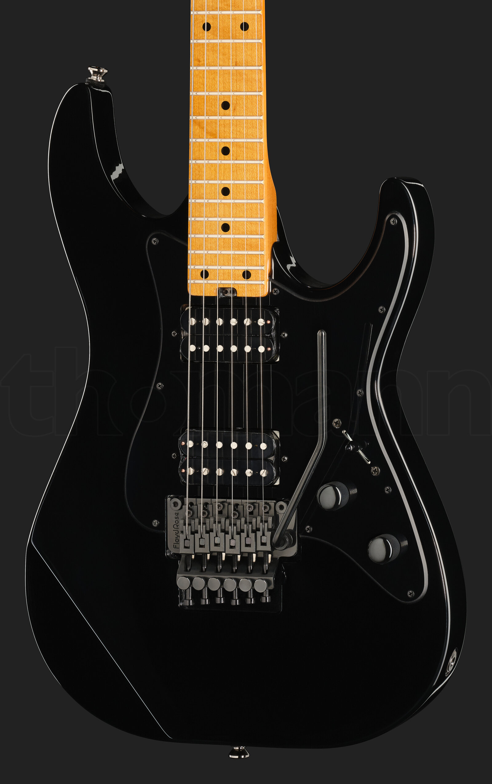 גיטרה חשמלית Kramer Guitars Volante HHFR Intruder Black 3 21522160.jpg