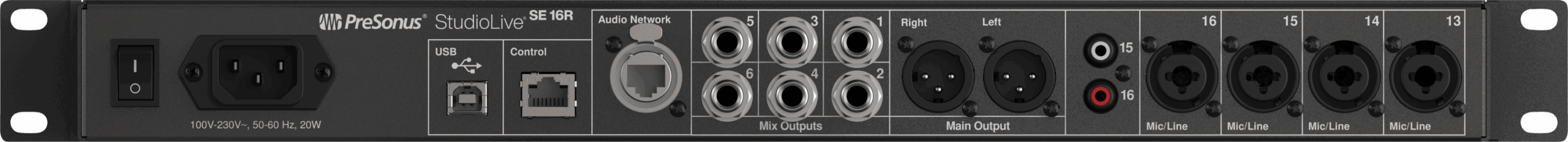 מיקסר דיגיטלי PreSonus StudioLive Series III SE 16R – 18 ערוצים, AVB ו-USB 2 PreSonus StudioLive Series III SE 16R – תמונת מוצר 2
