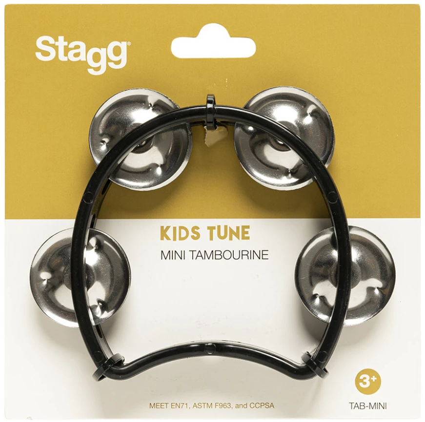 מיני טמבורין פלסטיק שחור Stagg TAB-MINI/BK 2 מיני טמבורין פלסטיק שחור Stagg TAB-MINI/BK