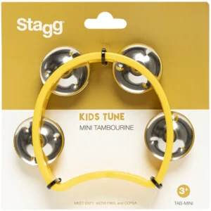 מיני טמבורין Stagg TAB-MINI/YW — צהוב, 4 צלצלים