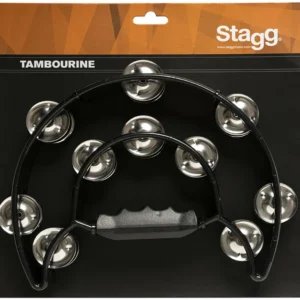 טמבורין פלסטיק Cutaway בשחור Stagg TAB-1 BK