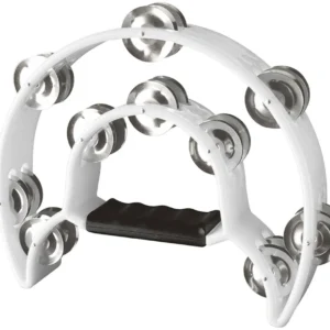 טמבורין פלסטיק לבן 20 צלצלים Stagg TAB-1 WH
