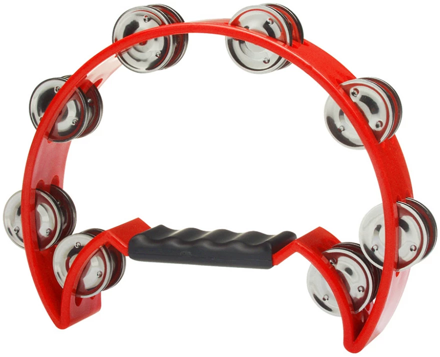 טמבורין חצי ירח Stagg TAB-2 RD אדום 1 טמבורין חצי ירח Stagg TAB-2 RD אדום