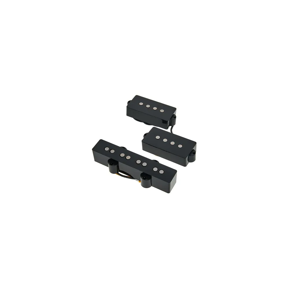 פיקאפ לבס Lollar PJ-Bass Set HW bridge 4S Black 1 פיקאפ לבס Lollar PJ-Bass Set HW bridge 4S Black