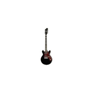 גיטרה חשמלית Hagstrom Megin Black Gloss