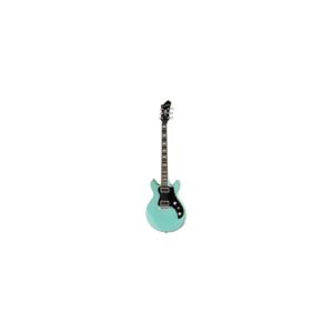 גיטרה חשמלית Hagstrom Megin Aged Sky Blue