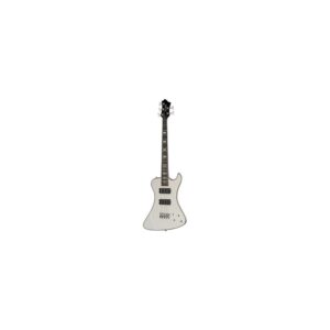גיטרת בס Hagstrom Nekromant 5 White Gloss