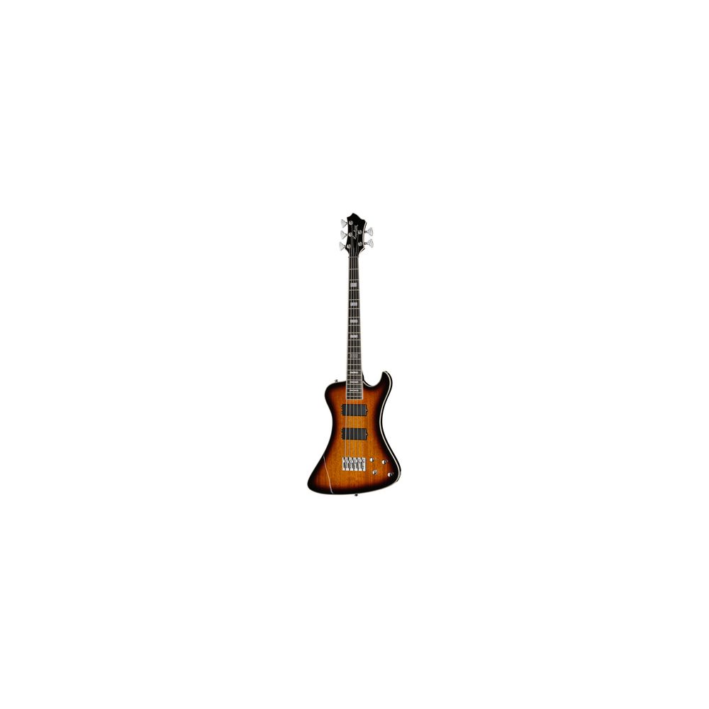 גיטרת בס Hagstrom Nekromant 5 Tobacco Sunburst 1 גיטרת בס Hagstrom Nekromant 5 Tobacco Sunburst