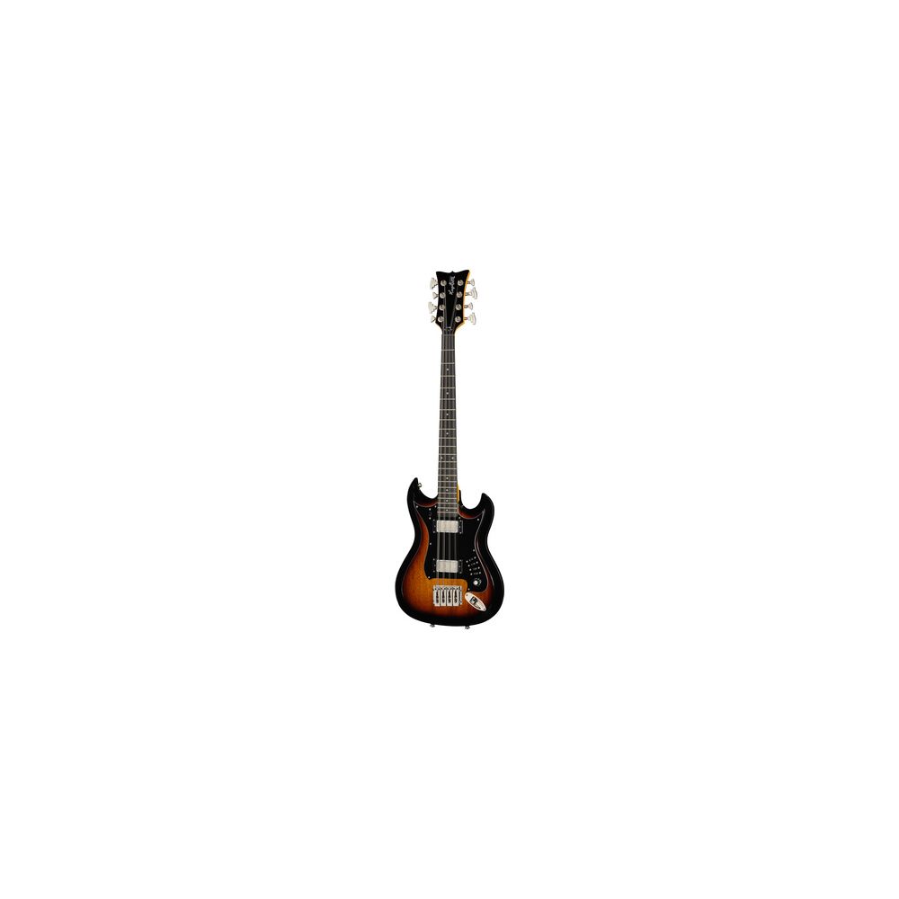 גיטרת בס Hagstrom H8-II Tobacco Sunburst 1 גיטרת בס Hagstrom H8-II Tobacco Sunburst