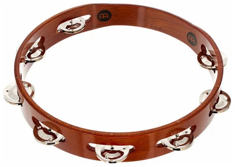 טמבורין עץ שורת צלצלים אחת Meinl TA1AB 1 טמבורין עץ שורת צלצלים אחת Meinl TA1AB