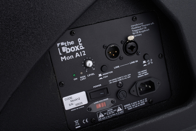 מוניטור במה אקטיבי the box pro Mon A12 – 12 אינץ' קואקסיאלי 350W RMS 5 מוניטור במה אקטיבי the box pro Mon A12 – 12 אינץ' קואקסיאלי 350W RMS